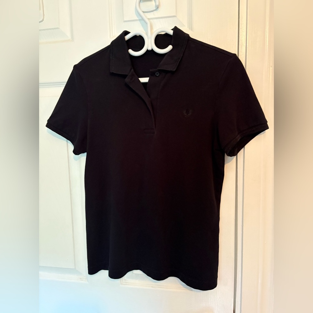 Black Fred Perry Polo